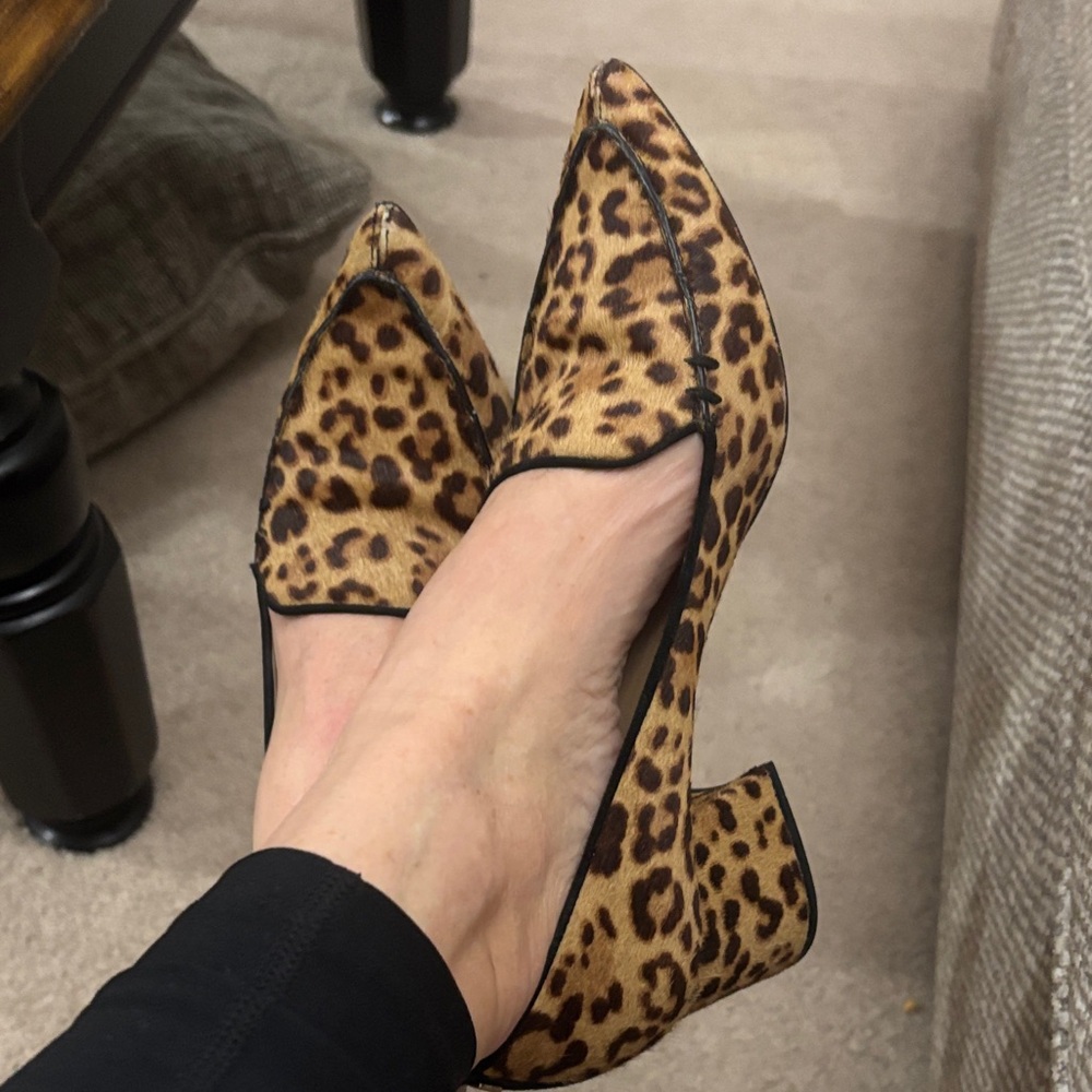 Ivanka Trump Animal Print block heel - Picture 9 of 9